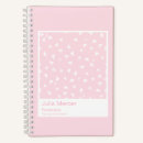 Search for pale pink notebooks Pattern