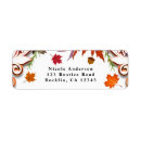 Search for fall in love return address labels Elegant