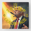 Search for president clocks Donald
