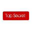 Search for top secret return address labels Classified