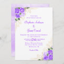 Search for lavender bouquet wedding invitations Botanical