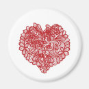 Search for february 14 magnets Red