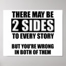Search for two sided posters Sides