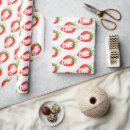 Search for strawberries wrapping paper Turning one