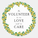 Search for volunteer stickers Philanthropy