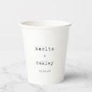 Search for wedding paper cups Trendy