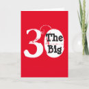 Search for 30th birthday cards Red