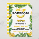 Search for go bananas invitations Tropical