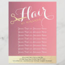 Search for hairstylist flyers Elegant