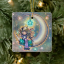 Search for cat girl christmas tree decorations Whimsical