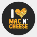Search for mac and cheese stickers Heart