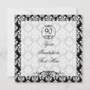 Search for black white damask invitations Stylish