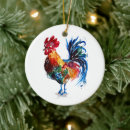 Search for rooster christmas tree decorations Birds