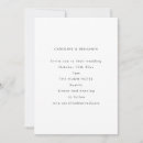 Search for space wedding invitations Simple