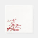 Search for crawfish napkins Lobster