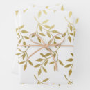 Search for leafs wrapping paper Bride