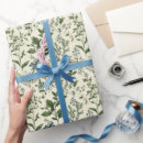 Search for botanical christmas wrapping paper Cottagecore