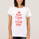 Search for keep calm and carry on tshirts Parody