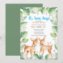 Search for woodland deer baby shower invitations Floral