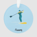 Search for paddle board christmas tree decorations Sup