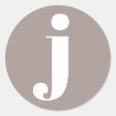 Search for rustic monogrammed stickers Modern minimalist