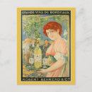 Search for white wine postcards Vintage