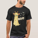 Search for giraffe halloween tshirts Boo