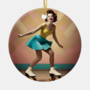 Search for skating christmas tree decorations Retro