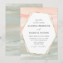 Search for blush and sage wedding invitations Gold foil