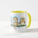Search for cat and owl mugs Funny