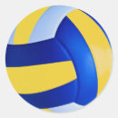 Search for blue volleyball stickers Fan