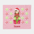 Search for christmas elf blankets Candy