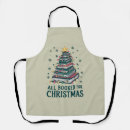 Search for librarian aprons Santa