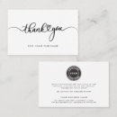 Search for message business cards Typography