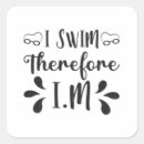 Search for i swim stickers Funny