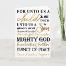 Search for for unto us a child is born christmas cards Elegant