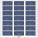 Search for navy and gold wedding return address labels Bride