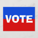 Search for political campaign postcards Red white blue