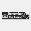 Search for remember bumper stickers Texas