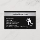 Search for hockey business cards Team