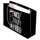 Search for naughty santa gift bags Xmas