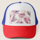 Search for blue floral pattern hats Pink