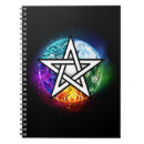 Search for wicca notebooks Pentagram