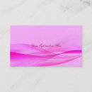 Search for waves business cards Pink