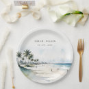 Search for beach wedding plates Modern elegant