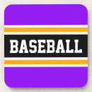 Search for baseball coasters White