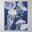 Search for jellyfish posters Watercolor