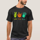 Search for peace hand Fingers