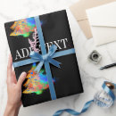 Search for black christmas tree wrapping paper Gold