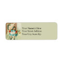 Search for doll return address labels Vintage